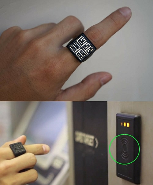 指尖上的未來 3D打印智能指環如何替代公交卡